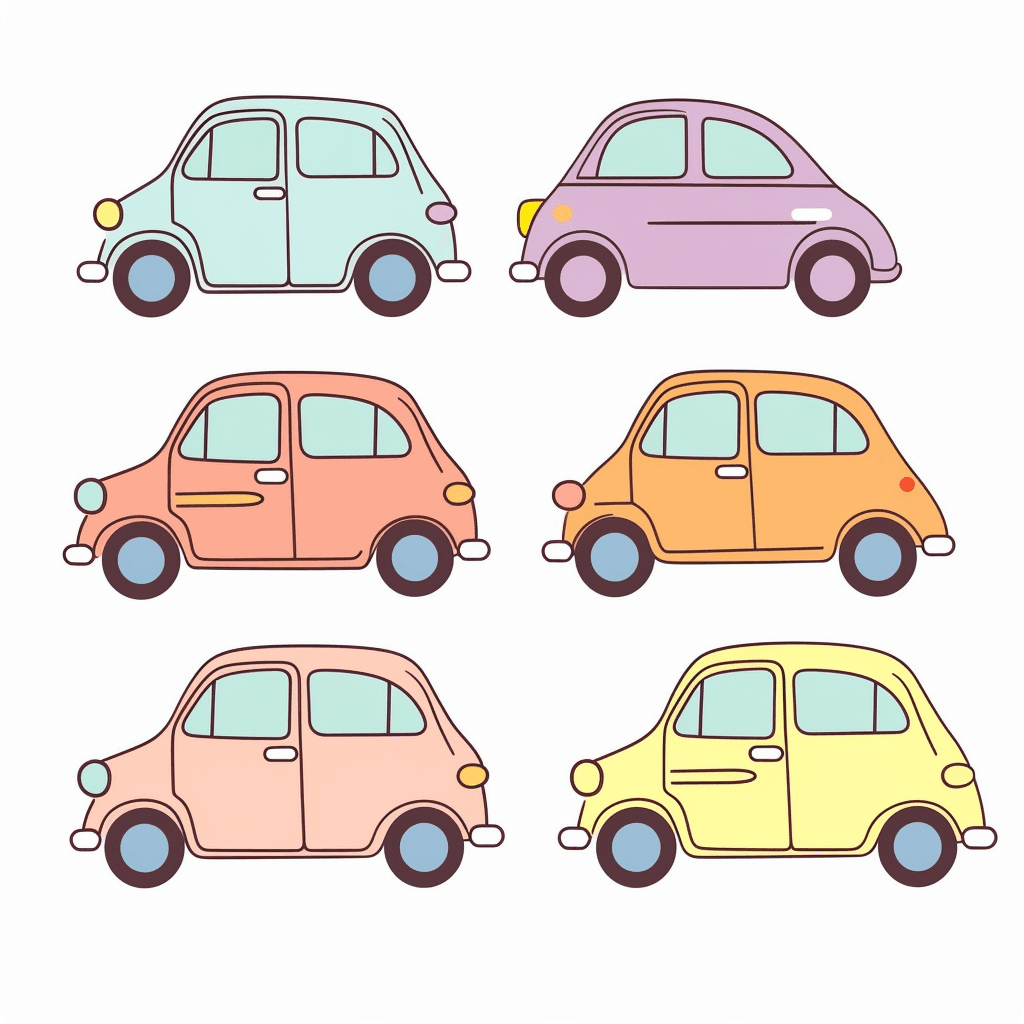 Car Echo original repeating artwork