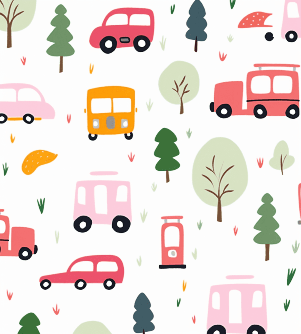 Car 292 original repeating artwork