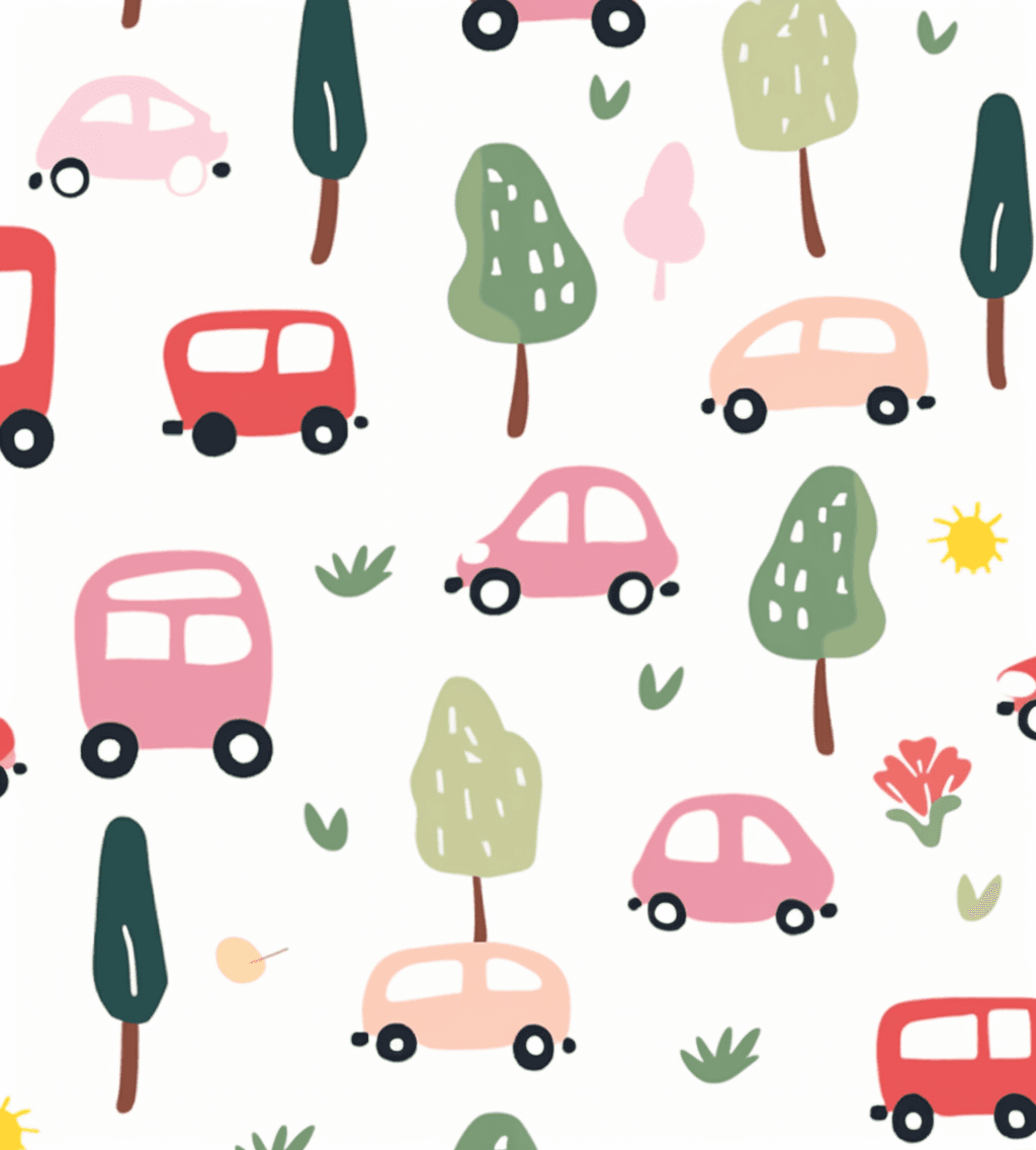 Car 286 original repeating artwork