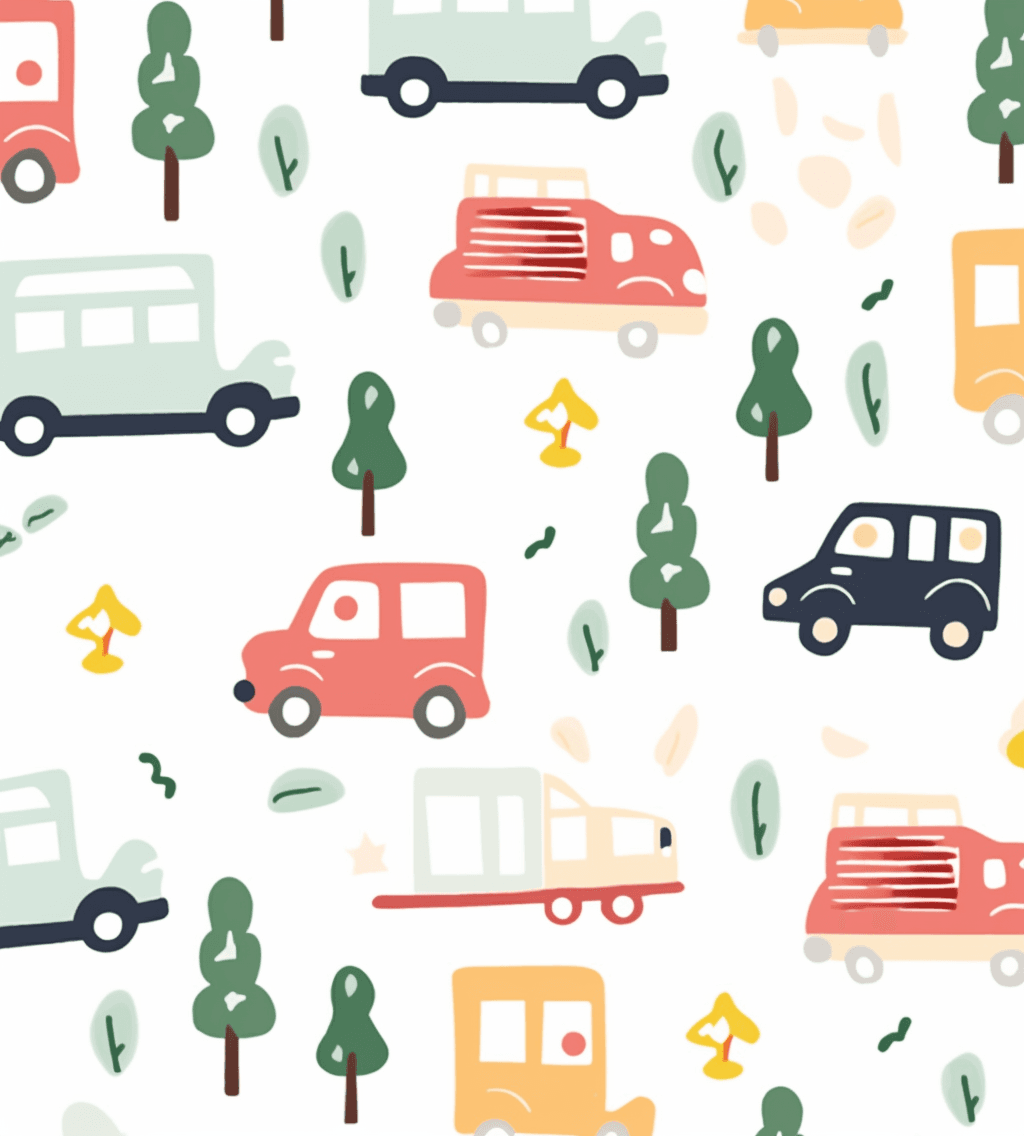 Car 344 original repeating artwork