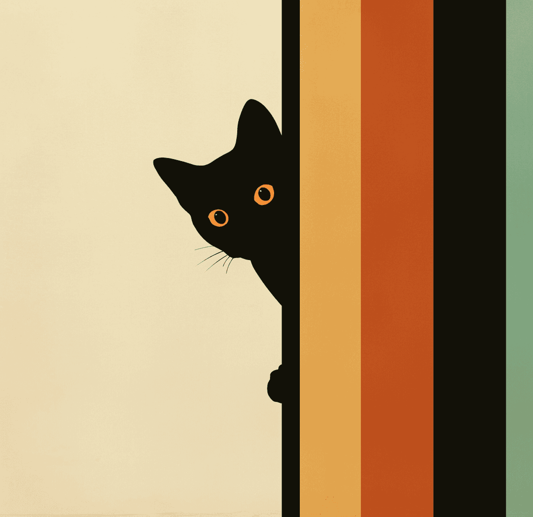 Cat 179 original repeating artwork