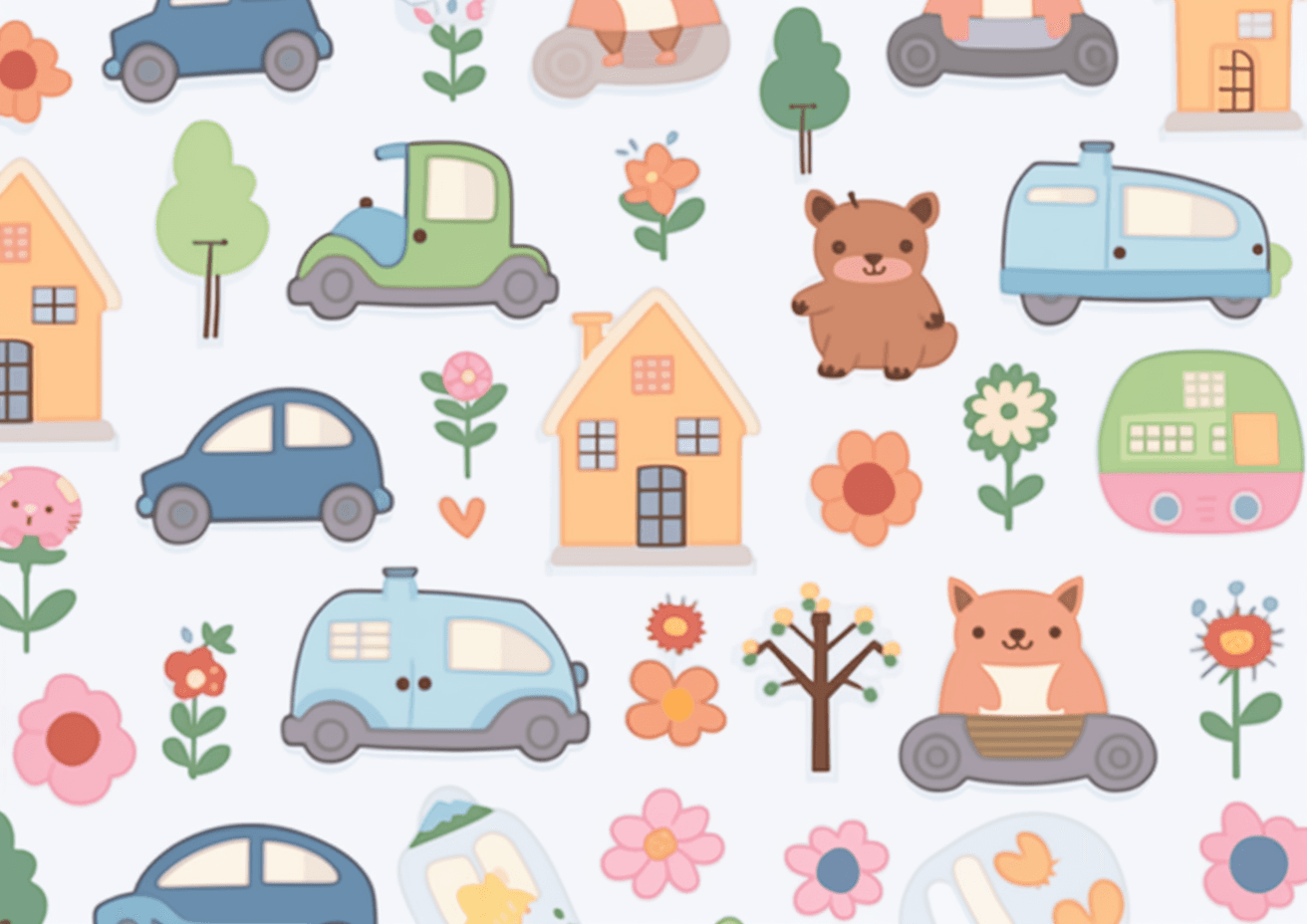 Car 630 original repeating artwork