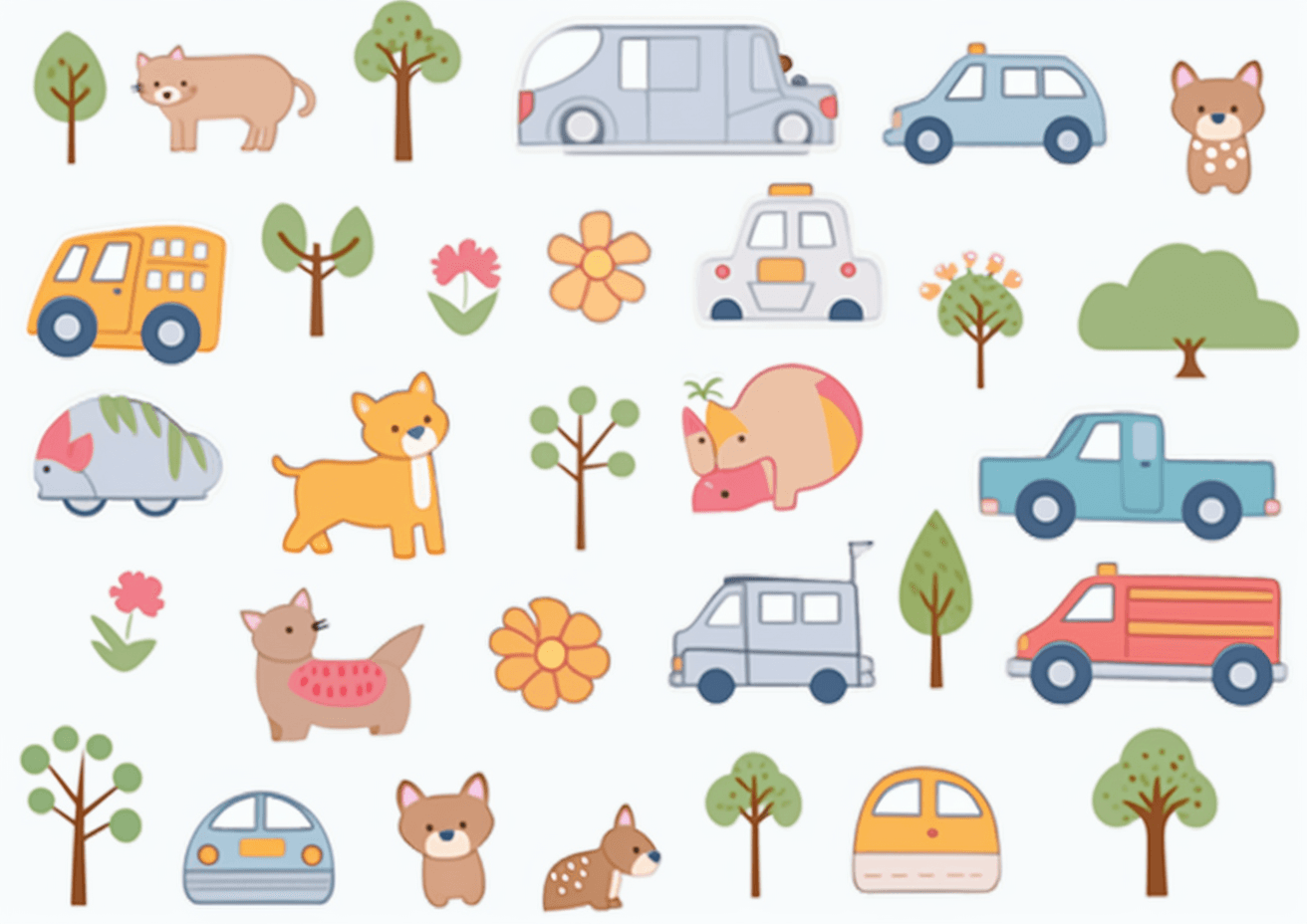 Car 290 original repeating artwork