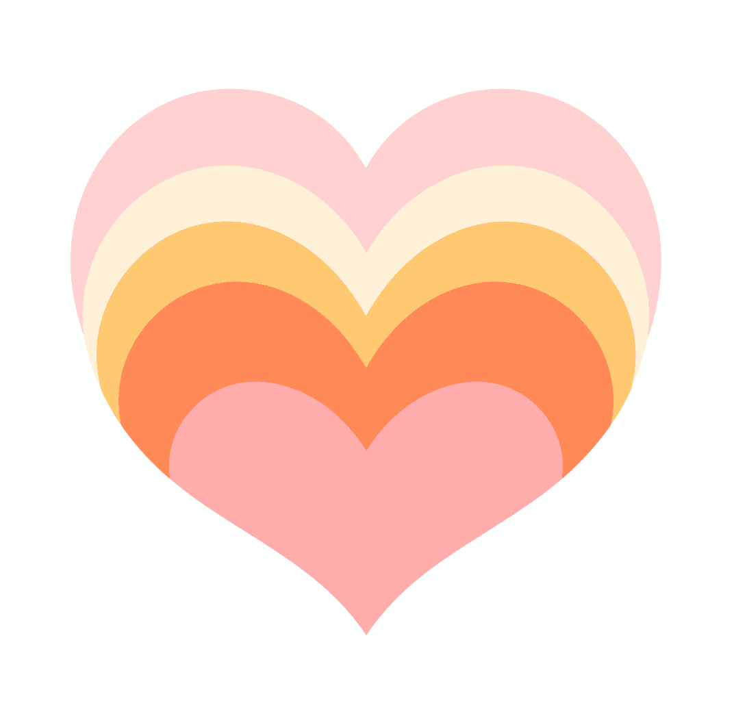 Heart 404 original repeating artwork