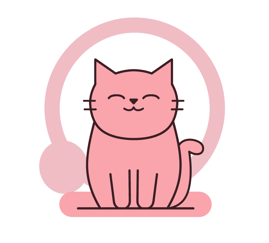 Cat 158 original repeating artwork