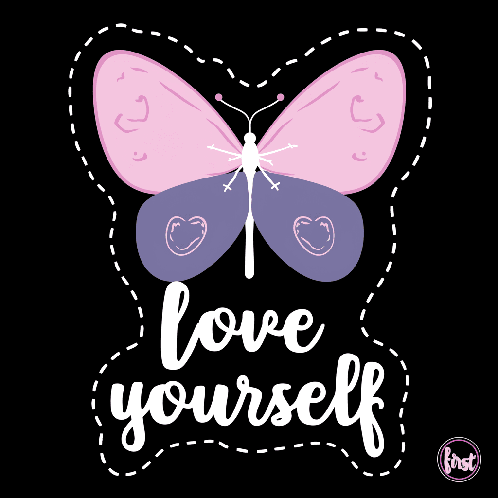 Butterfly Silver original repeating artwork