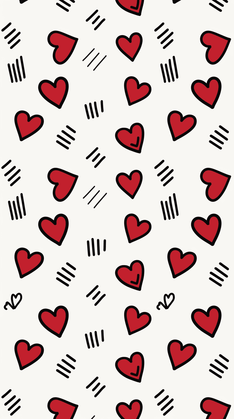 Heart 175 original repeating artwork