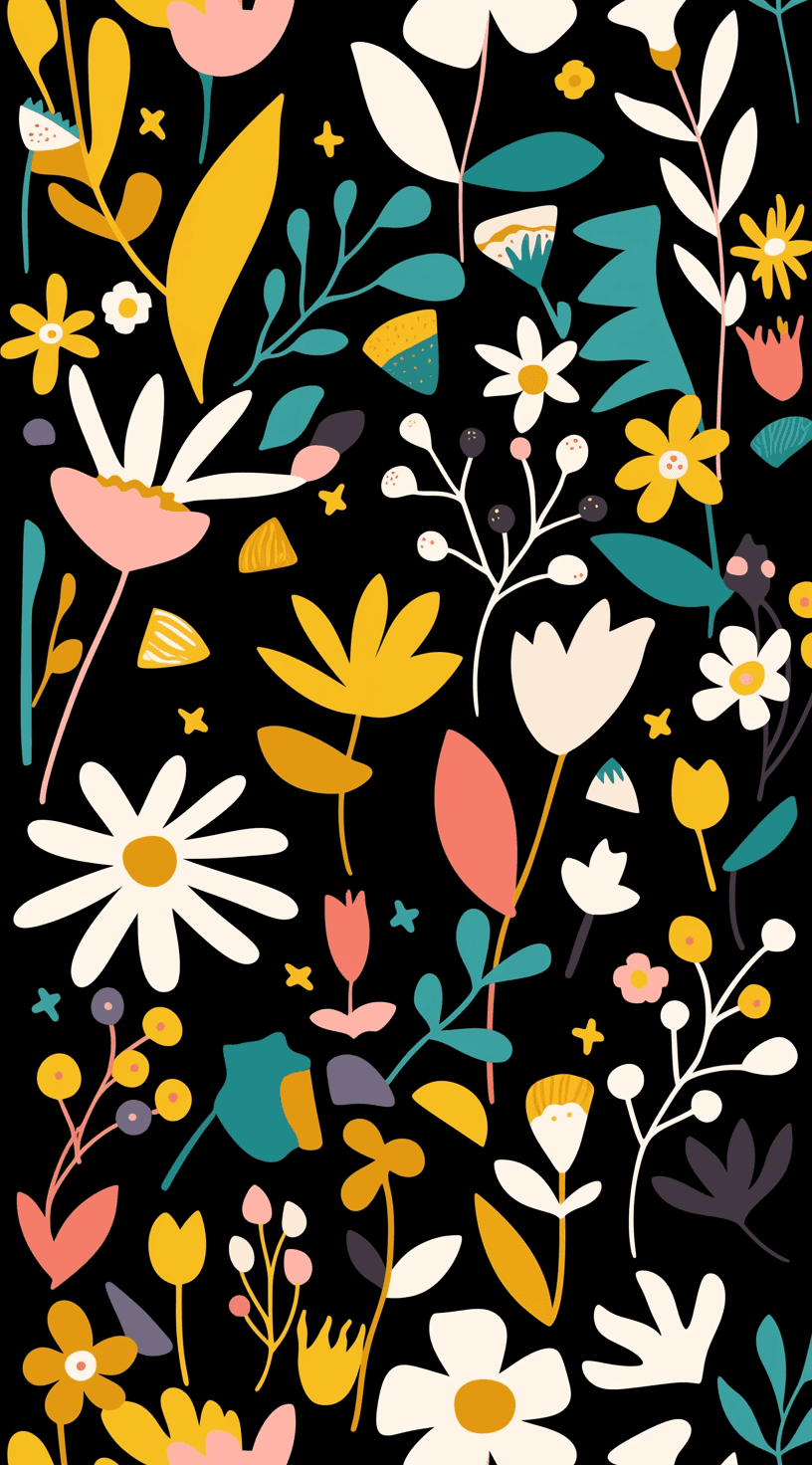Blossom 884 original repeating artwork