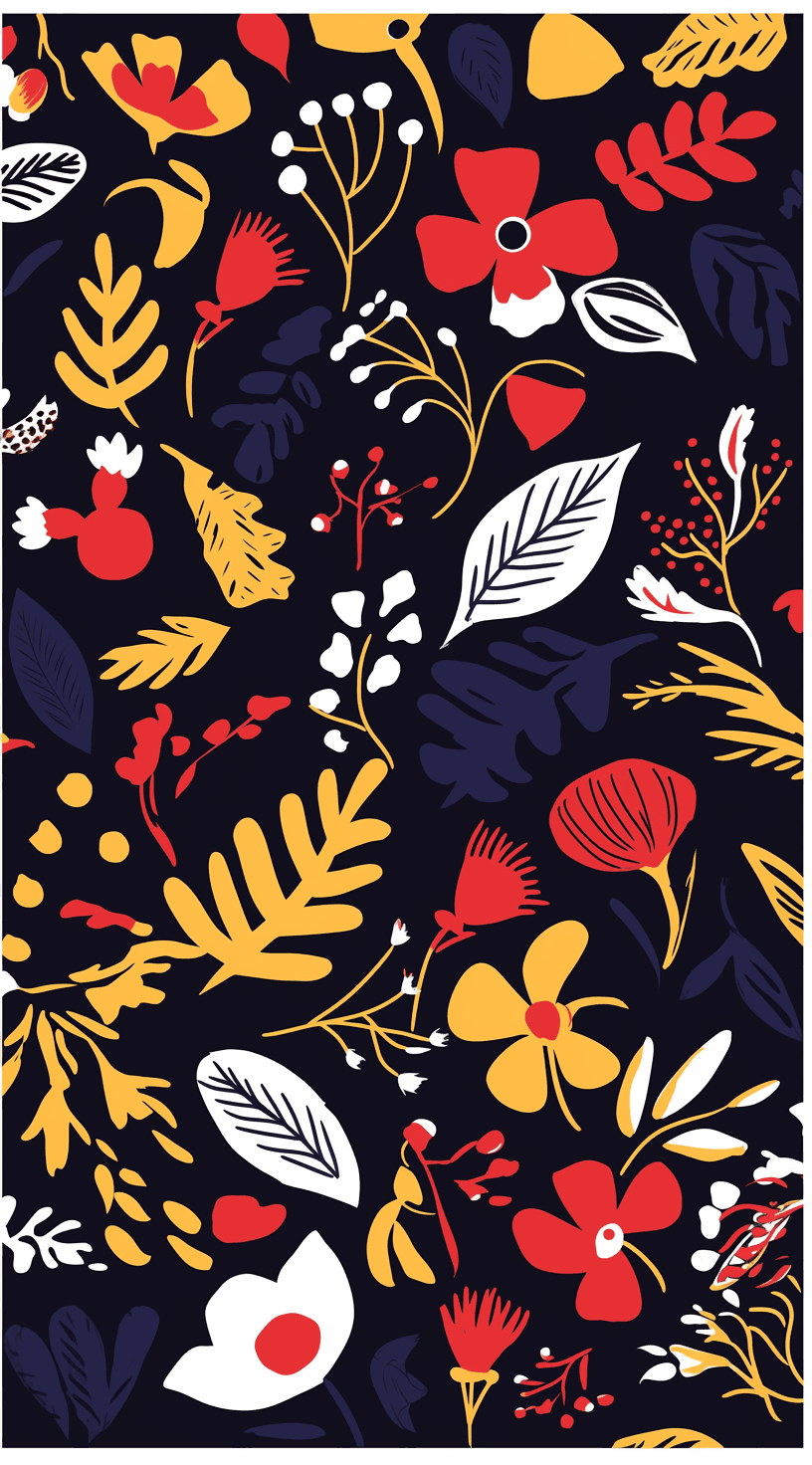Blossom 879 original repeating artwork