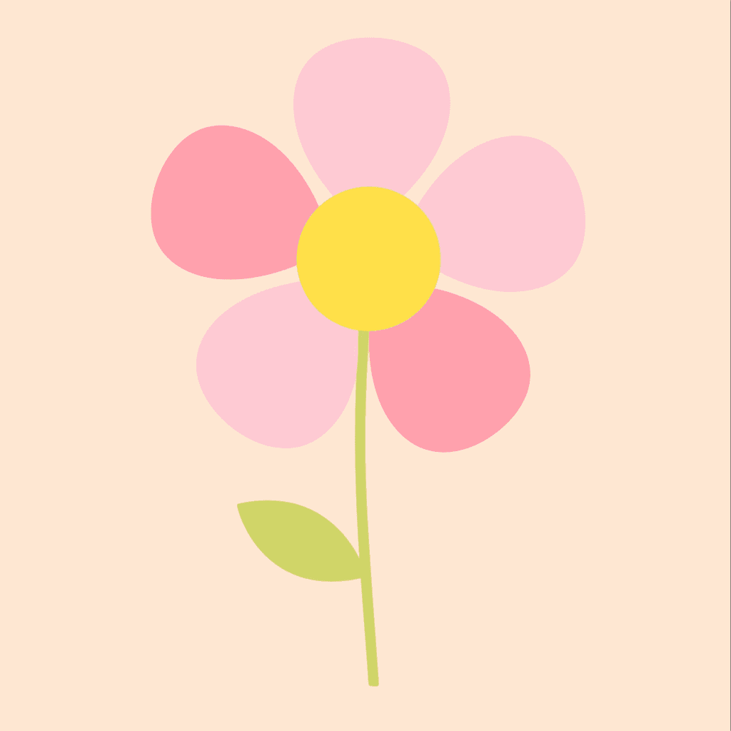 Bloom Rhythm original repeating artwork