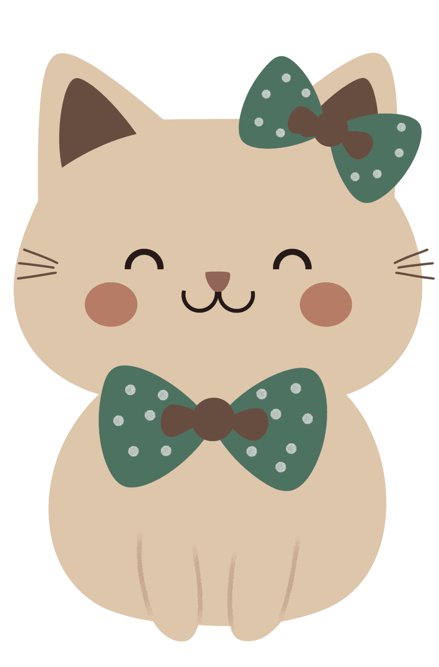 Cat 122 original repeating artwork